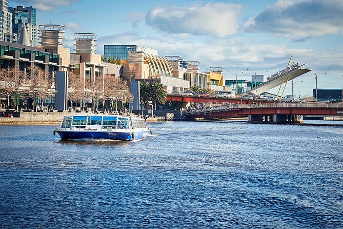 Highlights of Melbourne Cruise - The upriver route toward Melbourne’s sporting heart
