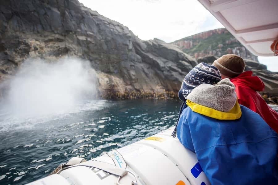 Hobart: Bruny Island Wilderness Coast Eco Cruise with Lunch - Crossing the water and seeing Bruny by road