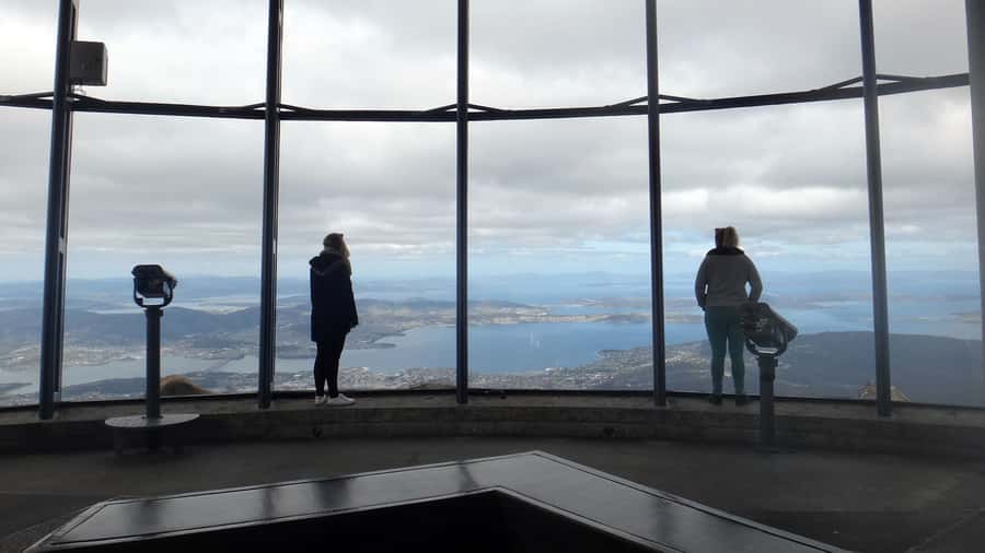 Hobart: kunanyi/Mt Wellington Explorer Bus Pass - The Chalet and Big Bend make the ascent part of the fun