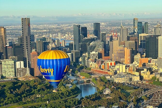 Hot Air Balloon Flights over Melbourne City (optional breakfast) - The landing and balloon pack-down