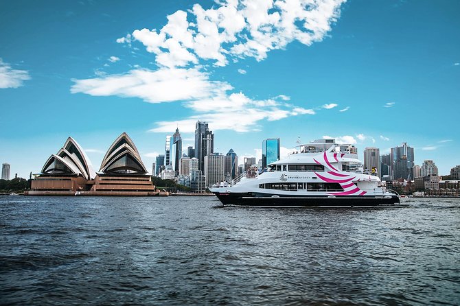 Journey Beyond All-Inclusive Sydney Harbour Dinner Cruise - The first harbour views: Bridge, skyline, and Opera House