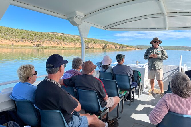 Kalbarri Sunset Cruise along the Coastal Cliffs - The crew adds useful local detail