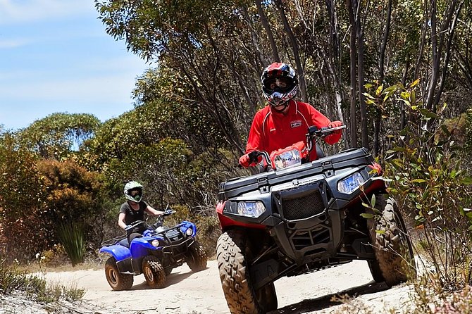 Kangaroo Island Quad Bike (ATV) Tours - Rocks, sand, mud, and hills keep the route interesting