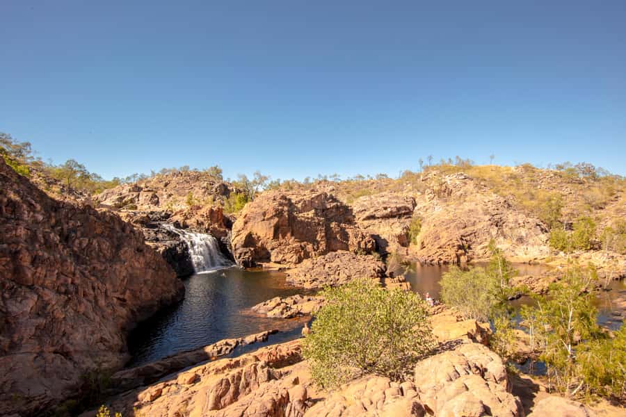 Katherine Gorge & Edith Falls Full-Day Tour from Darwin - Edith Falls and the question of swimming