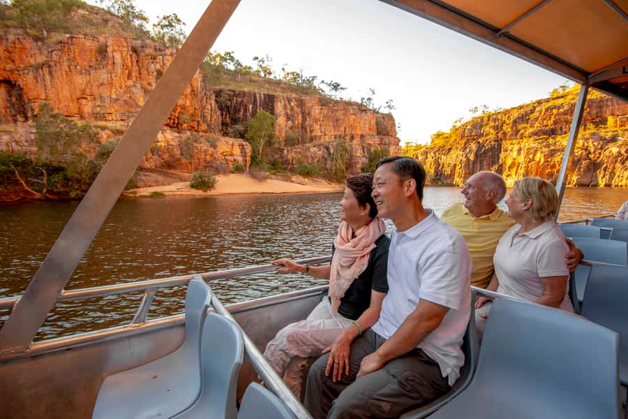 Katherine Gorge & Edith Falls Full-Day Tour from Darwin - The Katherine Gorge cruise and the walk between gorges