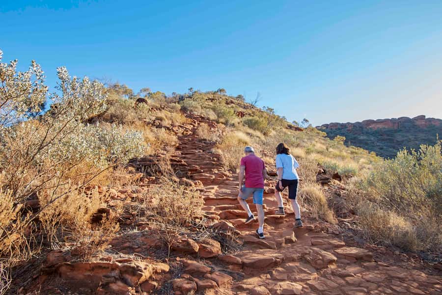 Kings Canyon: Full-Day Tour from Ayers Rock Resort - Climbing to the Kings Canyon rim