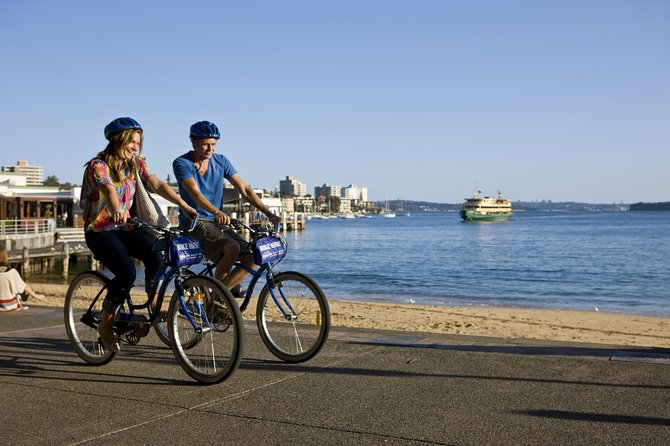 Manly Self-Guided Bike Tour - Shelly Beach for a swim and a slow break