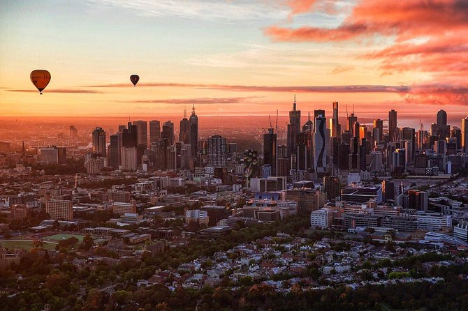 Melbourne Sunrise Hot Air Balloon Ride with GoPro Photos - Helping the crew inflate the balloon