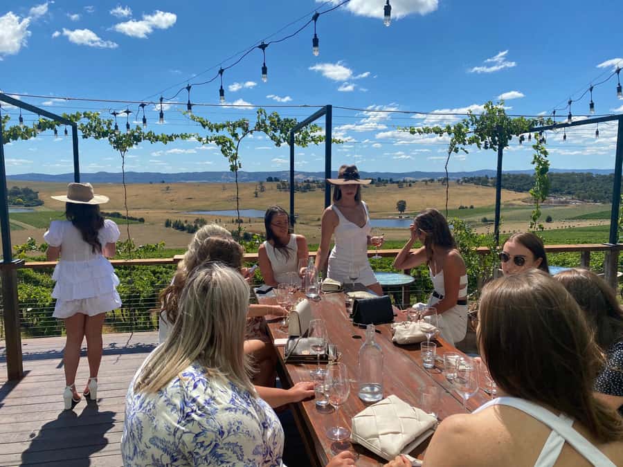 Melbourne: Yarra Valley Wine, Cider, Gin, Beer, & Choc Tour - Tokar Estate adds scenery and another wine tasting