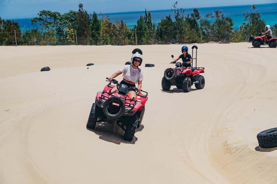 Moreton Island: Tangalooma Day Trip with ATV Quad Bike Tour - Key points to know before you book