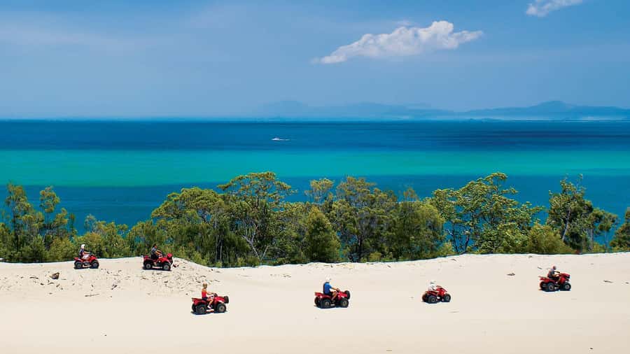 Moreton Island: Tangalooma Day Trip with ATV Quad Bike Tour - How much of Moreton Island will you actually see?