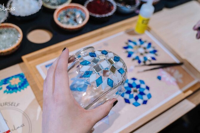 Mosaic Art Classes Sydney: Turkish Lamp Workshop - Learning a traditional technique without a formal art background