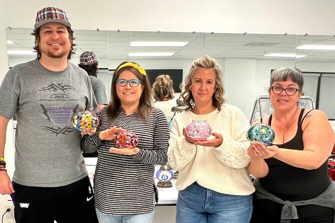 Mosaic Art Classes Sydney: Turkish Lamp Workshop - Upgrading from a candle holder to a lamp