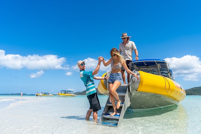 Ocean Rafting: Whitehaven Beach, Snorkelling & Hill Inlet Lookout - The guides add useful structure