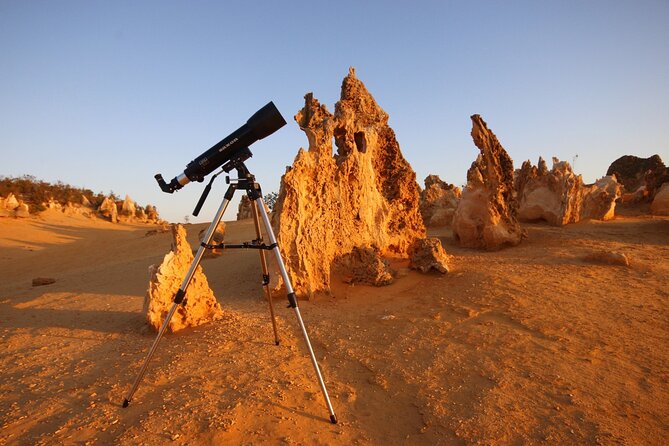 Pinnacles Sunset Stargazing Dinner Experience Small Group Tour - The long road north from Perth