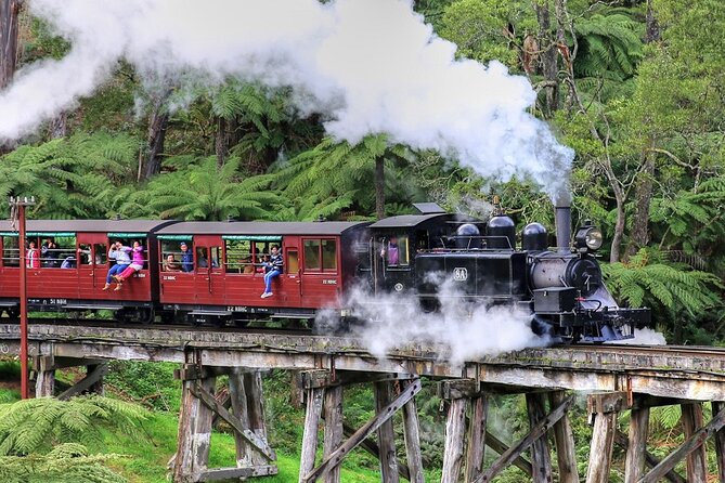 Puffing Billy And Healesville Sanctuary Scenic Tour - The day at a glance