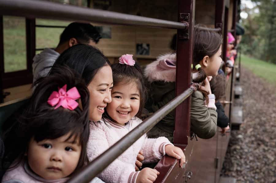 Puffing Billy Railway: Heritage Steam Train Journey - The carriage sill tradition