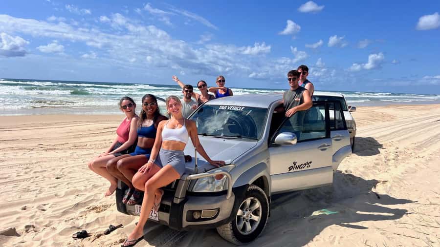 Rainbow Beach: 3-Day K'gari (Fraser Island) 4WD Adventure - The real appeal: driving K’gari’s beach highway