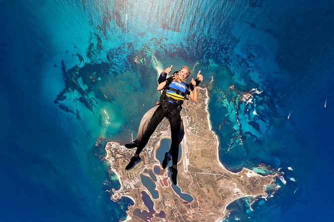 Rottnest Island: Tandem Skydive - From the jetty to the airfield