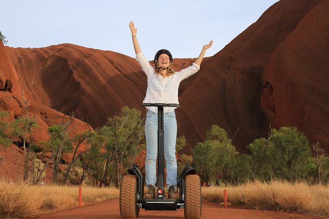 Segway the FULL base of Uluru - Learning to ride before the circuit