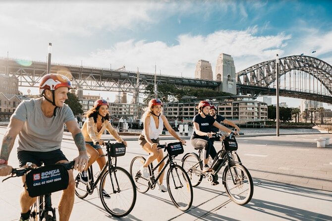 Sydney Bike Tours - Barangaroo gives the harbor a newer face