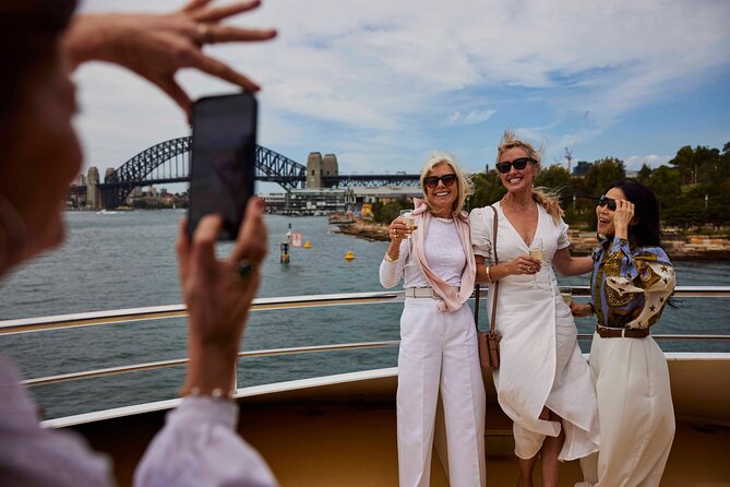 Sydney Harbour Experience Sightseeing Cruise - Under the bridge toward Goat Island and Darling Harbour