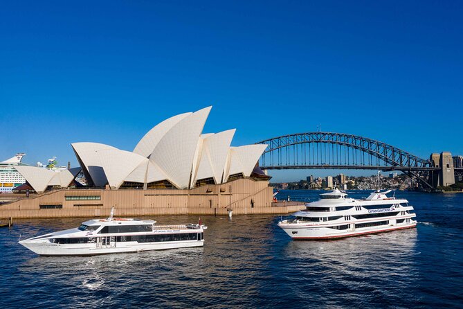 Sydney Harbour Experience Sightseeing Cruise - Sydney Harbour Bridge from below