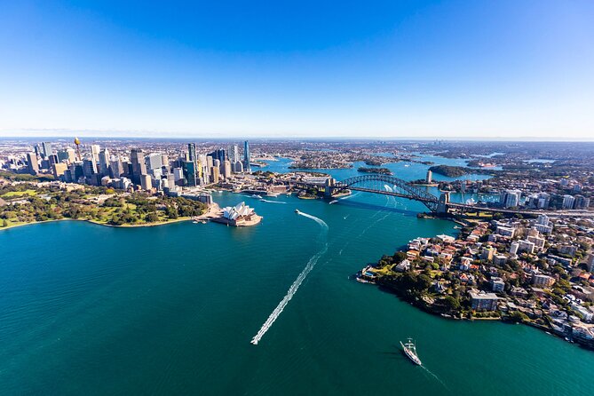 Sydney Harbour Scenic Helicopter Flight - Taking off from Sydney Airport
