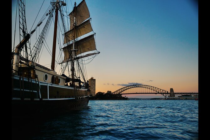 Sydney Harbour Tall Ship Twilight Dinner Cruise - Boarding at Campbells Cove in The Rocks