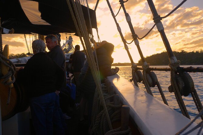 Sydney Harbour Tall Ship Twilight Dinner Cruise - Sailing beneath the Harbour Bridge and Opera House