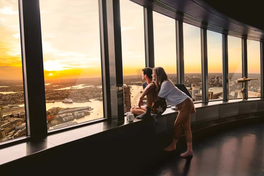 Sydney Tower Eye: Entry with Observation Deck - Reading Sydney from the Observation Deck