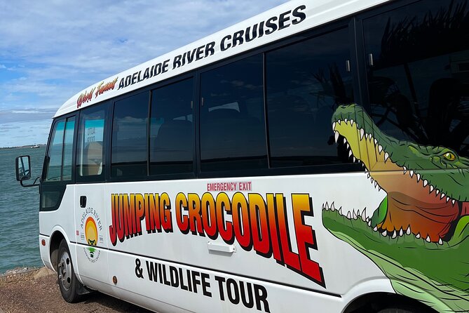 The Croc Bus to the Famous Jumping Crocodile Cruise - Humpty Doo and the boxing crocodile stop