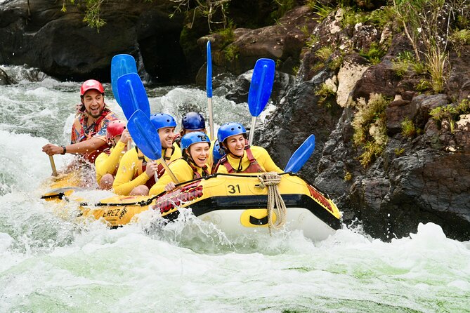 Tully River Full-Day White Water Rafting - Getting changed after the rafting