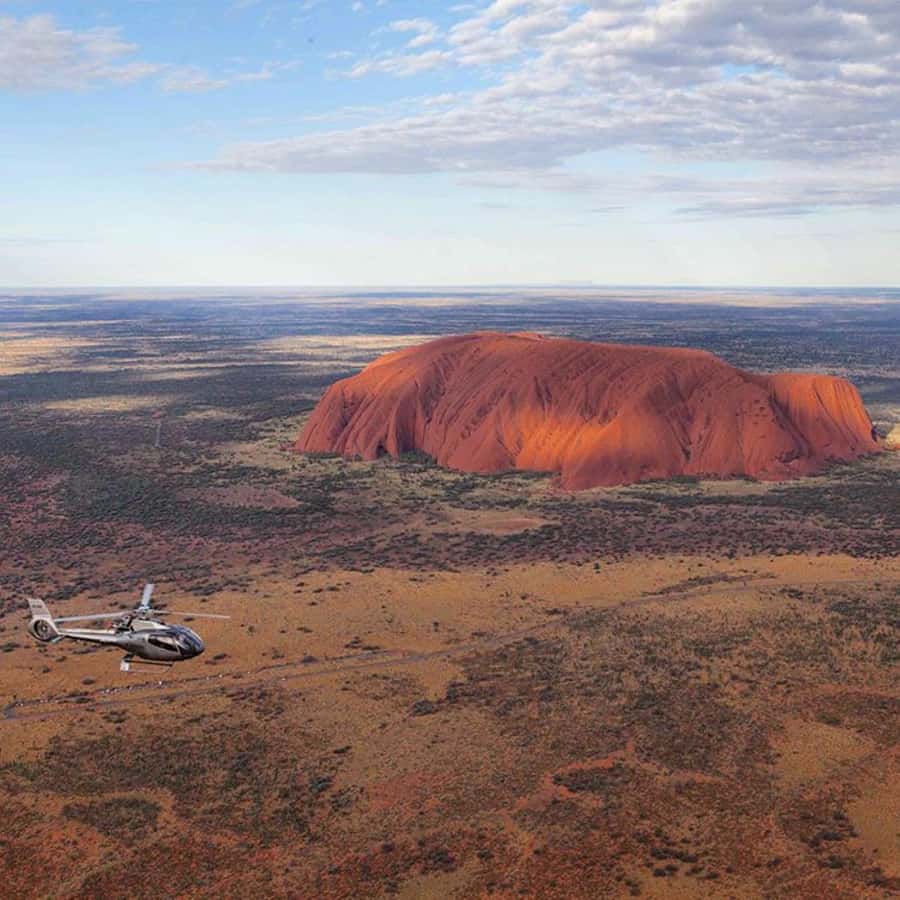 Uluru 15-Minute Helicopter Experience - Why Uluru looks different from the air