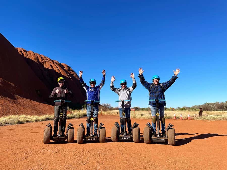 Uluru Base Segway Tour at Sunrise - Mutitjulu Waterhole deserves the walking time