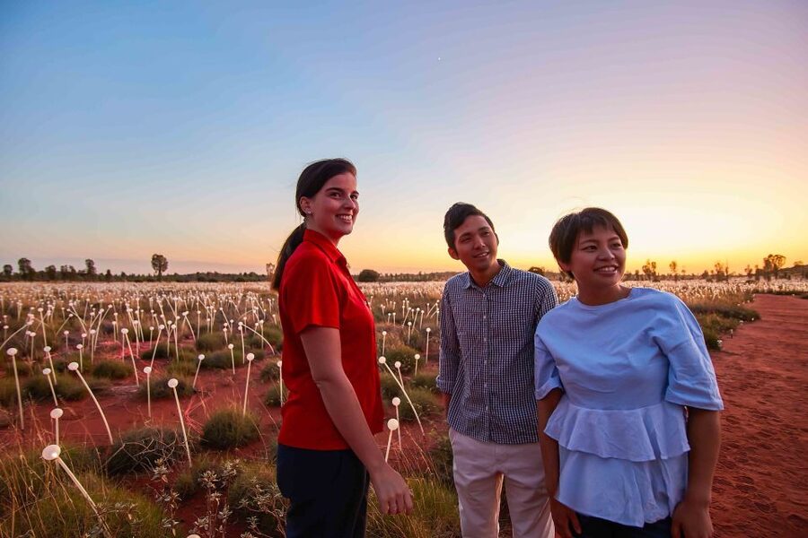 Uluru: Field of Light Sunrise Tour with Hot Drinks - Hot drinks, cold mornings, and what to wear