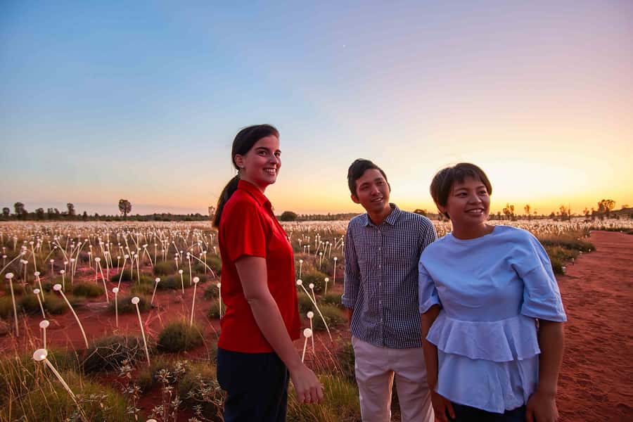 Uluru: Field of Light Sunrise Tour with Hot Drinks - Is two hours enough time?