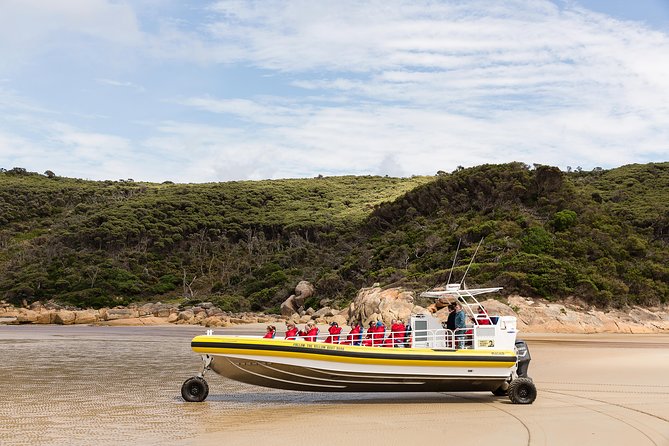 Wilsons Promontory Wilderness Cruise from Tidal River - Leaving Norman Beach for Bass Strait