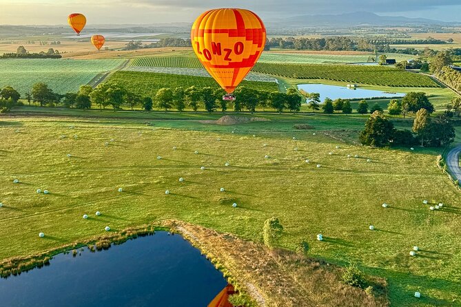 Yarra Valley Sunrise Balloon Flight with GoPro Photos - What the named aerial sights really mean