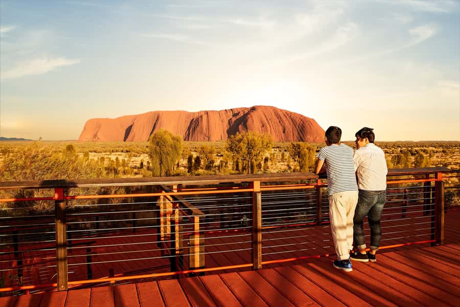 Yulara: Uluru Sunrise and Kata Tjuta Day Trip by Bus - Sunrise at Talinguru Nyakunytjaku