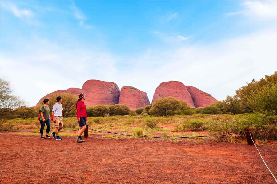 Yulara: Uluru Sunrise and Kata Tjuta Day Trip by Bus - Seeing Uluru from a distance